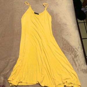 Buttered color dress